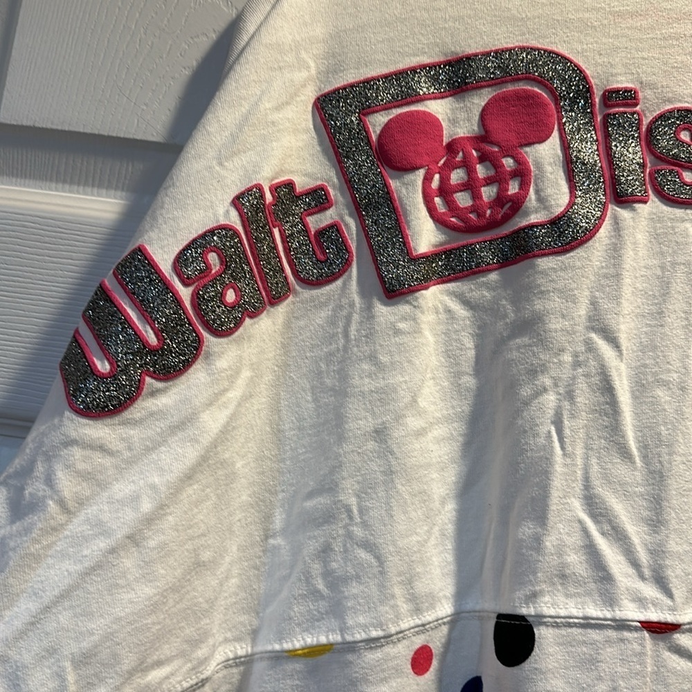 Walt Disney World Rock The Dots Sassy Minnie Mouse Spirit Jersey XL - Picture 8 of 8